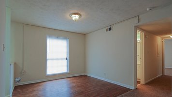interior of the room, painted and ready for use